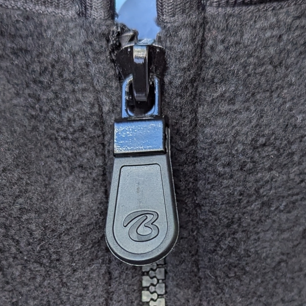 NWT Baru Sports Weather Perfect Brass Ass Casino Fleece Zip Front Vest Size XL - Picture 4 of 7